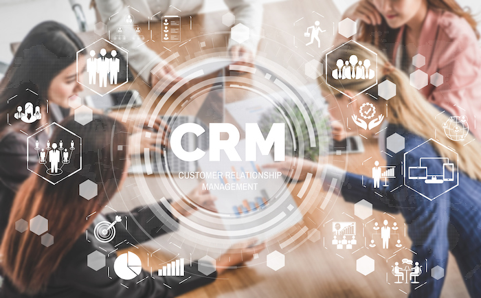 CRM Customer Relationship Management for a business sales marketing system.