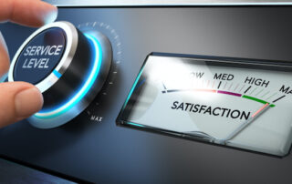 Turning up the dial on service level to improve customer satisfaction and retention.